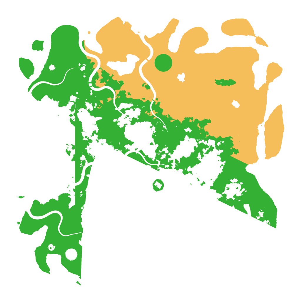 Biome Rust Map: Procedural Map, Size: 4500, Seed: 433883689