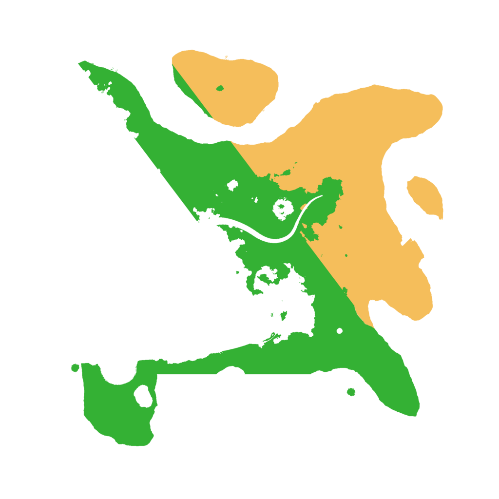 Biome Rust Map: Procedural Map, Size: 2500, Seed: 700803543