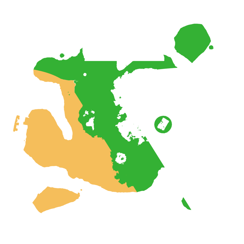 Biome Rust Map: Procedural Map, Size: 2250, Seed: 32864