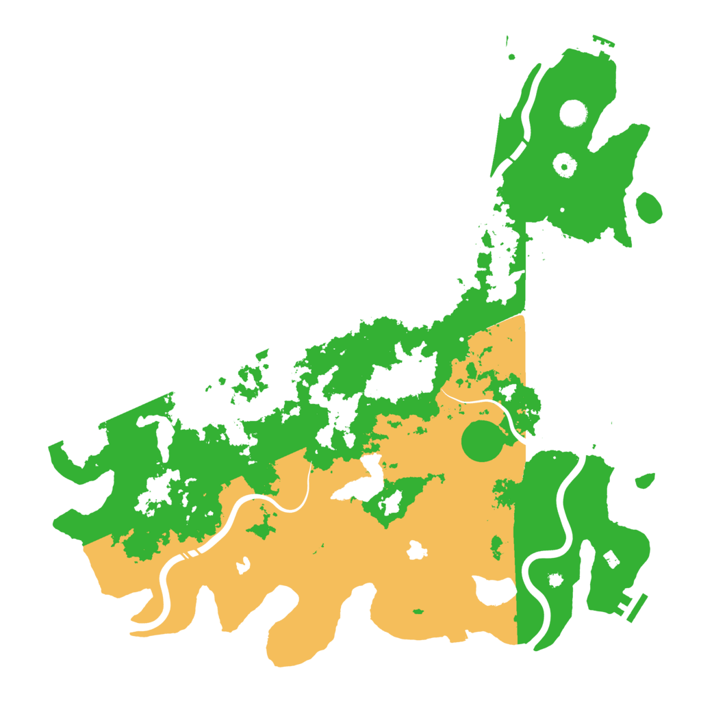 Biome Rust Map: Procedural Map, Size: 4500, Seed: 1127099839