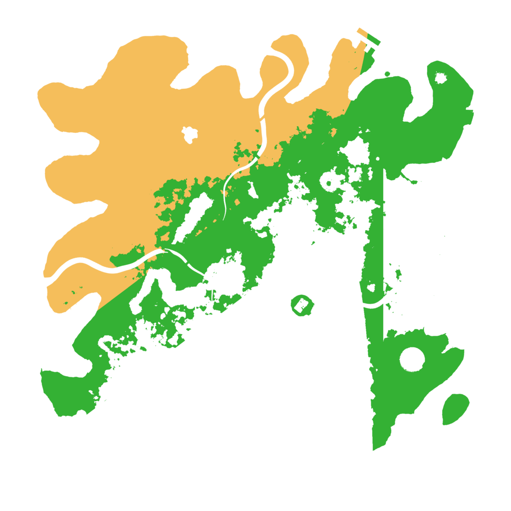 Biome Rust Map: Procedural Map, Size: 4000, Seed: 98236