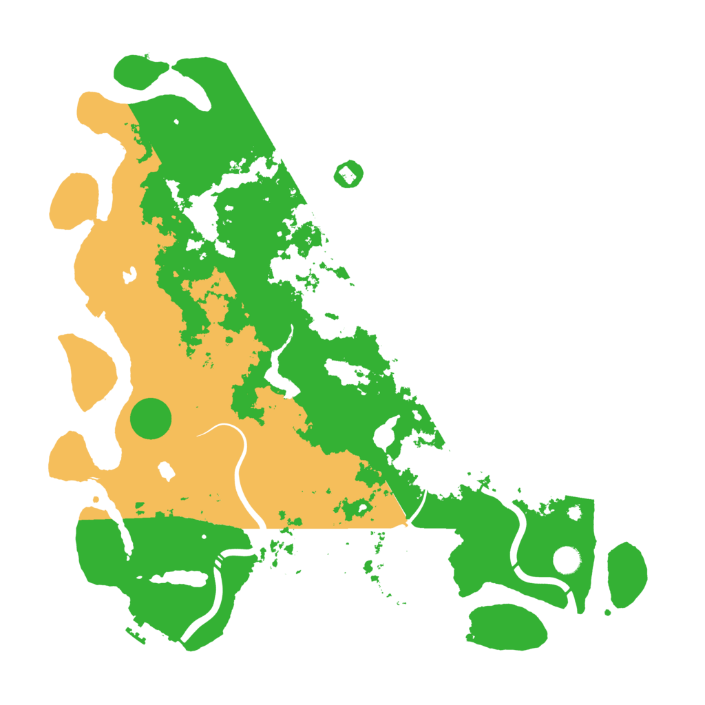 Biome Rust Map: Procedural Map, Size: 4500, Seed: 605355701