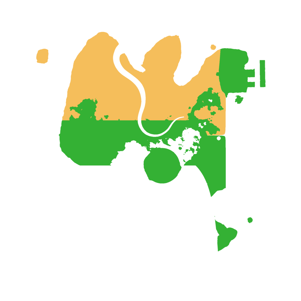 Biome Rust Map: Procedural Map, Size: 2250, Seed: 30000
