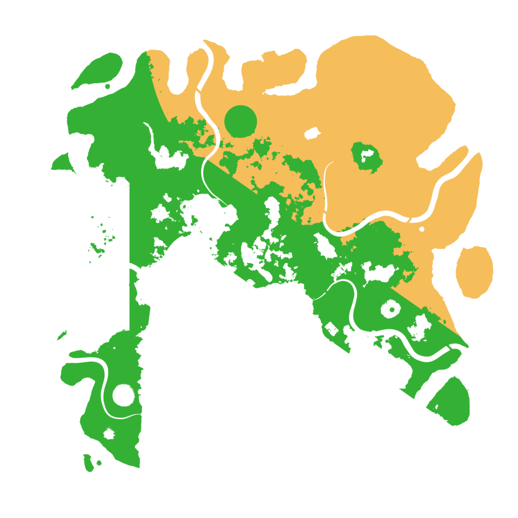 Biome Rust Map: Procedural Map, Size: 4200, Seed: 1800624704