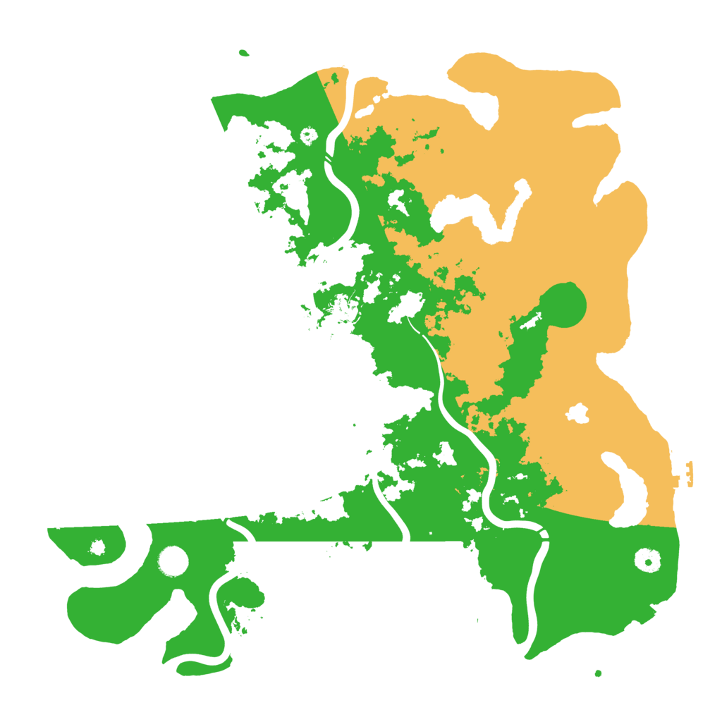 Biome Rust Map: Procedural Map, Size: 4250, Seed: 81736
