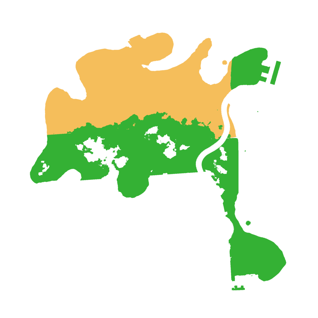 Biome Rust Map: Procedural Map, Size: 2700, Seed: 1756641680