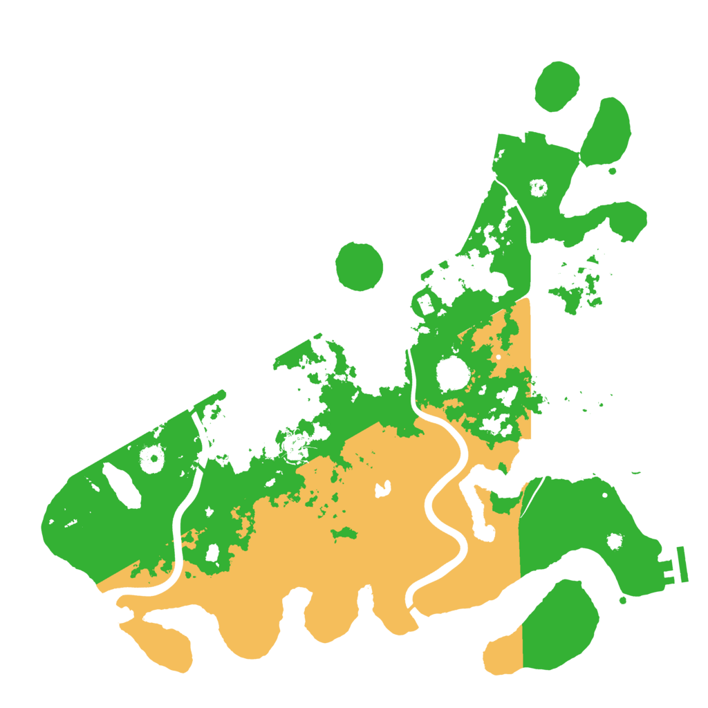 Biome Rust Map: Procedural Map, Size: 4000, Seed: 304007167