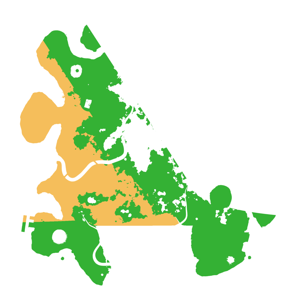 Biome Rust Map: Procedural Map, Size: 3650, Seed: 423403381