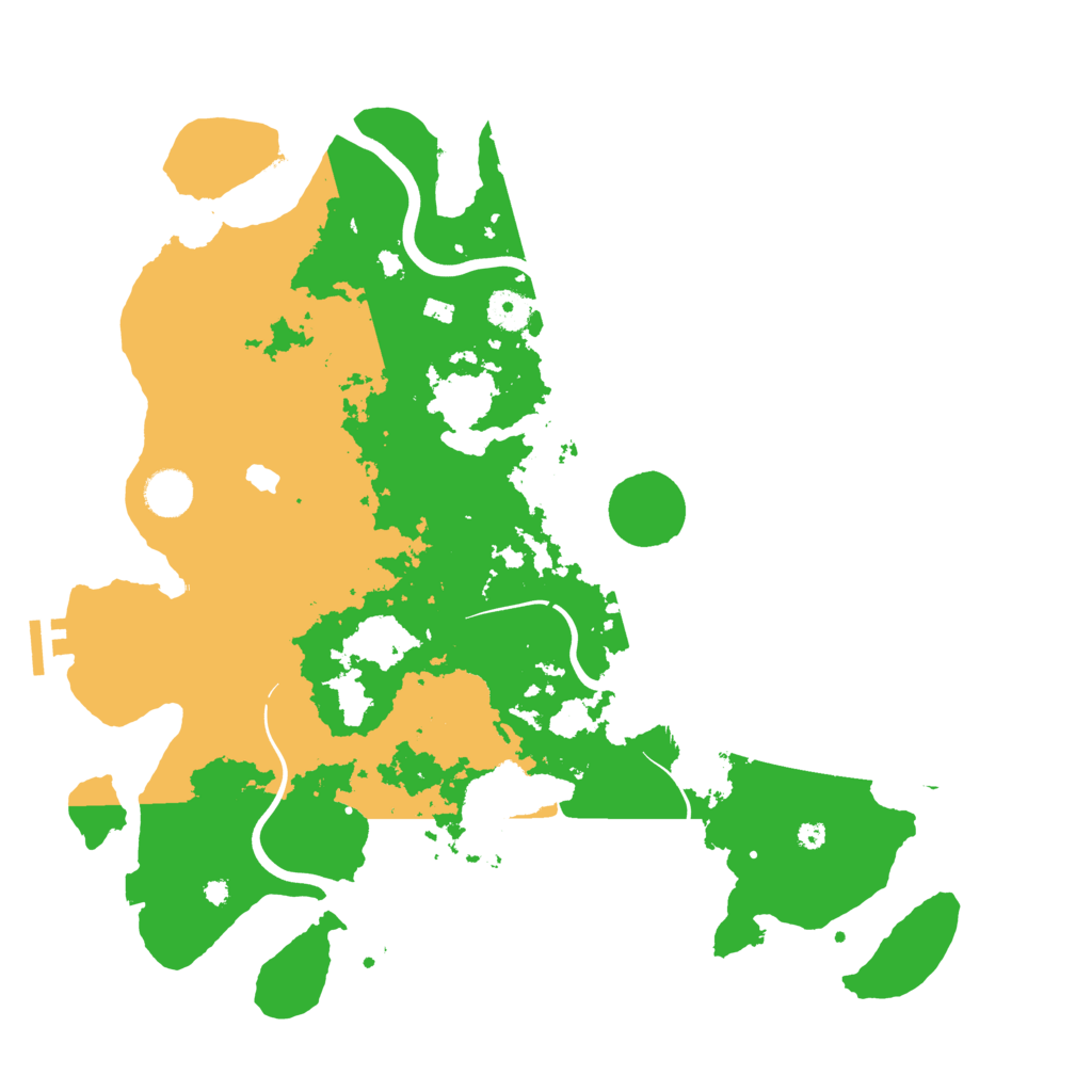 Biome Rust Map: Procedural Map, Size: 4000, Seed: 904827245