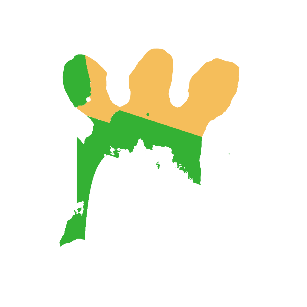 Biome Rust Map: Procedural Map, Size: 2000, Seed: 457265684