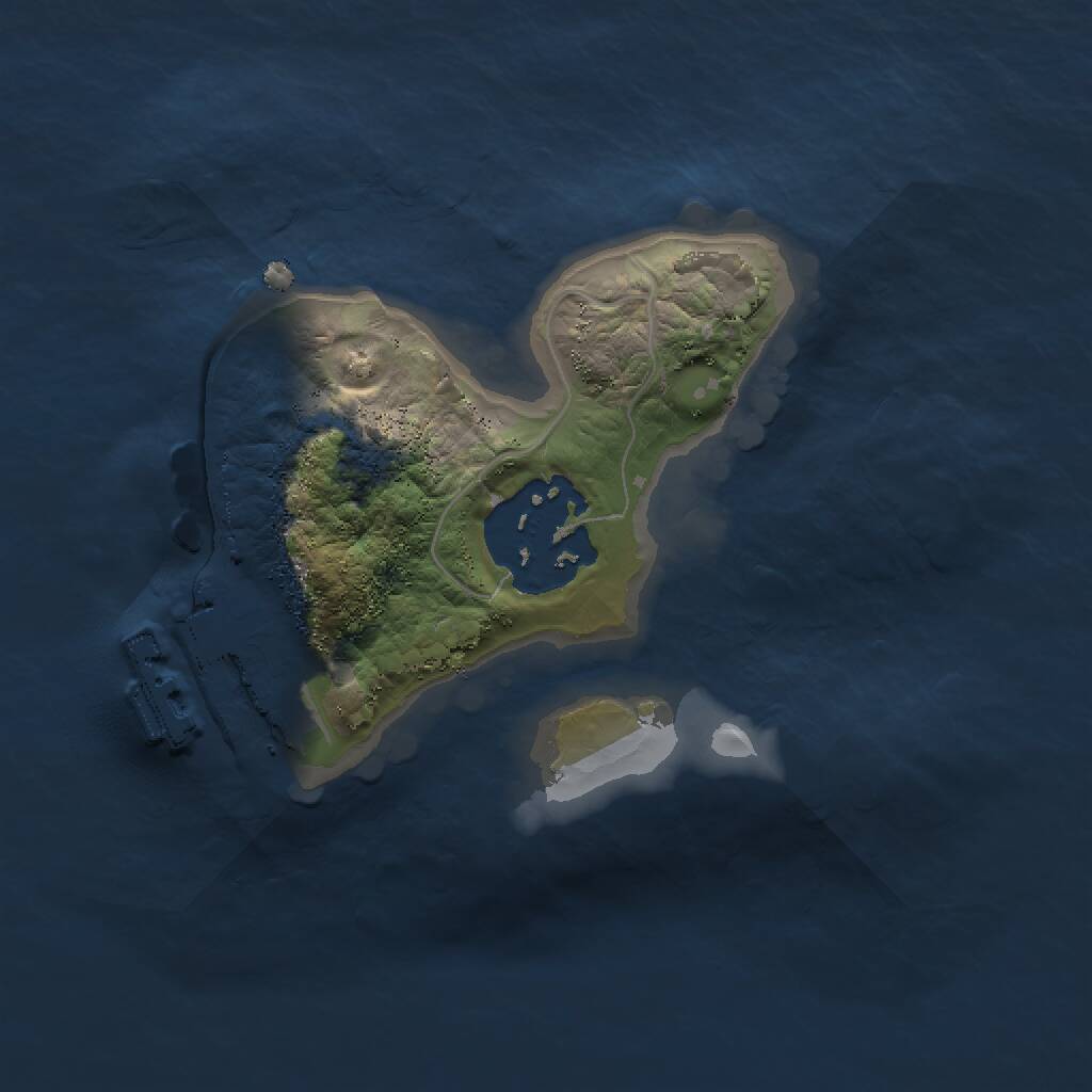 Rust Map: Procedural Map, Size: 1499, Seed: 2991, 3 Monuments