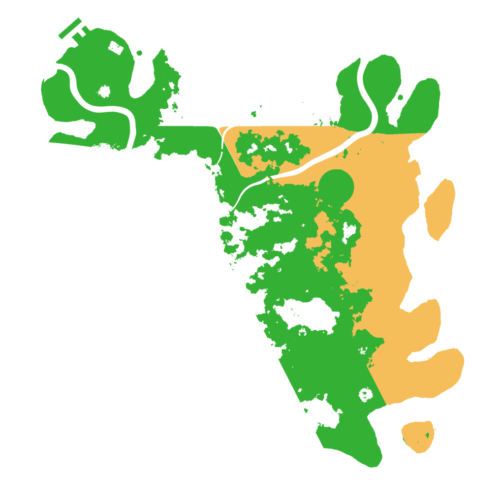 Biome Rust Map: Procedural Map, Size: 3750, Seed: 2033771833