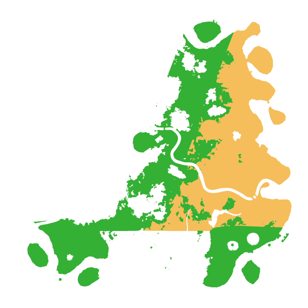 Biome Rust Map: Procedural Map, Size: 4400, Seed: 315493168