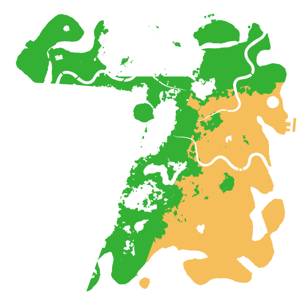 Biome Rust Map: Procedural Map, Size: 4500, Seed: 824598676