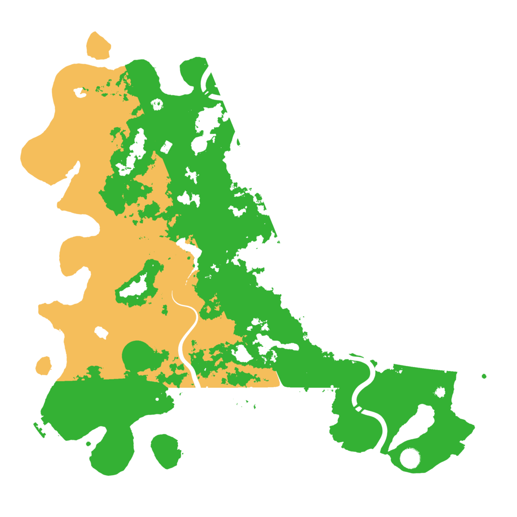 Biome Rust Map: Procedural Map, Size: 4500, Seed: 364790580