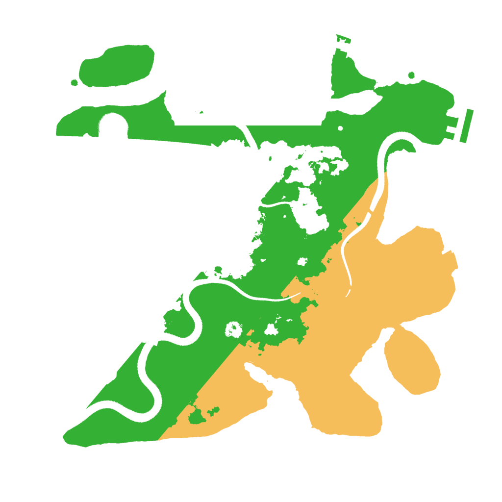 Biome Rust Map: Procedural Map, Size: 3000, Seed: 1718657559