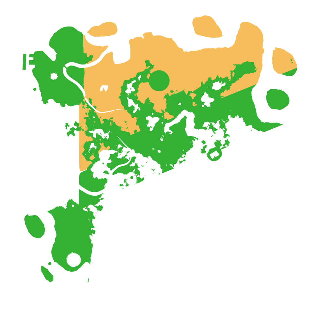 Biome Rust Map: Procedural Map, Size: 4000, Seed: 742197872