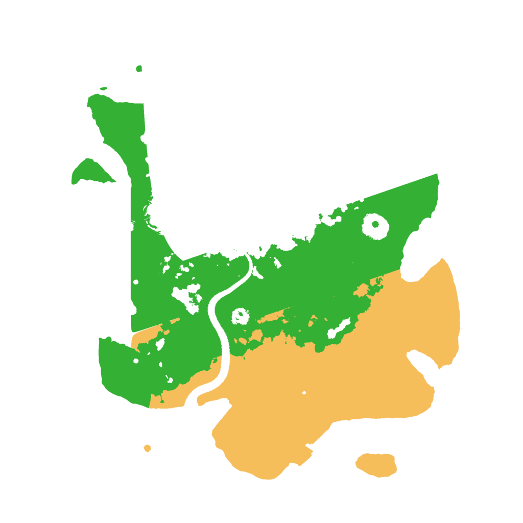 Biome Rust Map: Procedural Map, Size: 3000, Seed: 1432990612