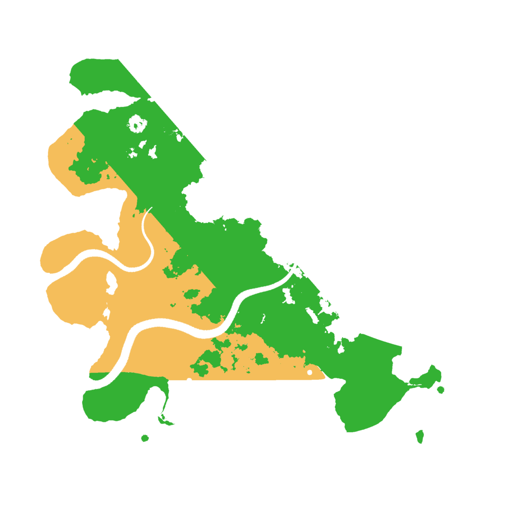 Biome Rust Map: Procedural Map, Size: 2850, Seed: 1610514902