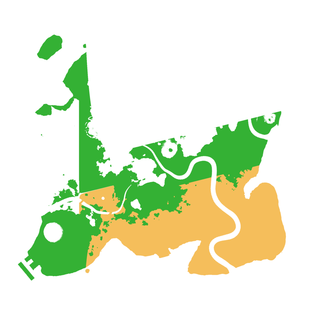 Biome Rust Map: Procedural Map, Size: 3000, Seed: 1952063048