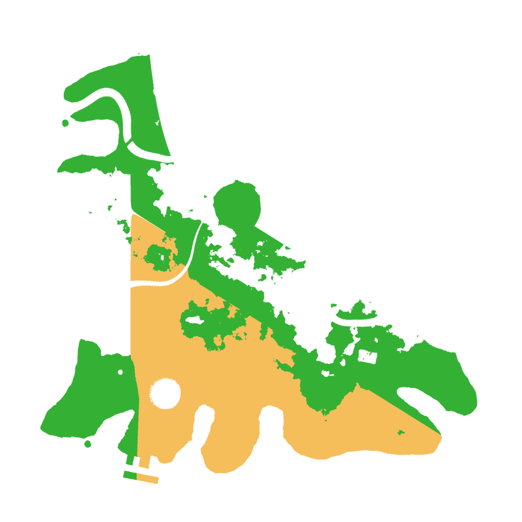 Biome Rust Map: Procedural Map, Size: 3000, Seed: 631654193