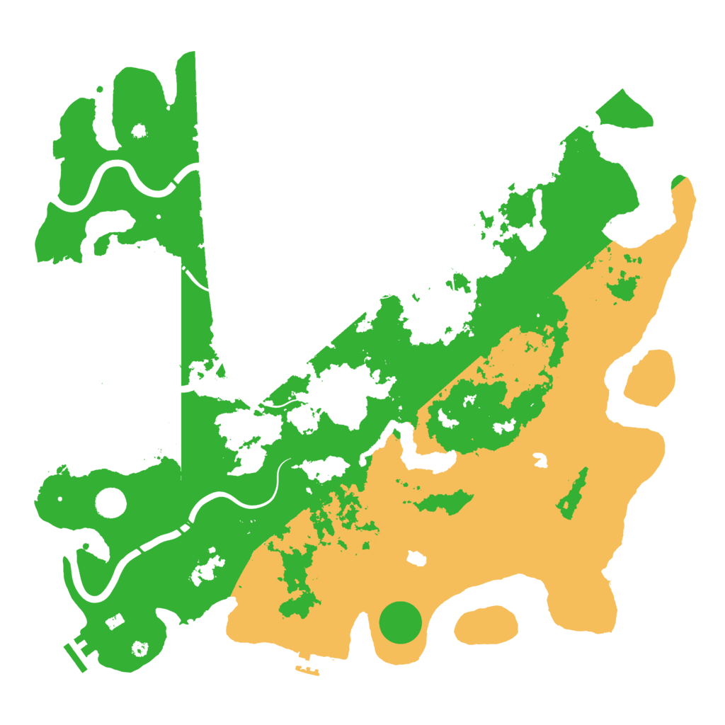 Biome Rust Map: Procedural Map, Size: 4500, Seed: 981445471