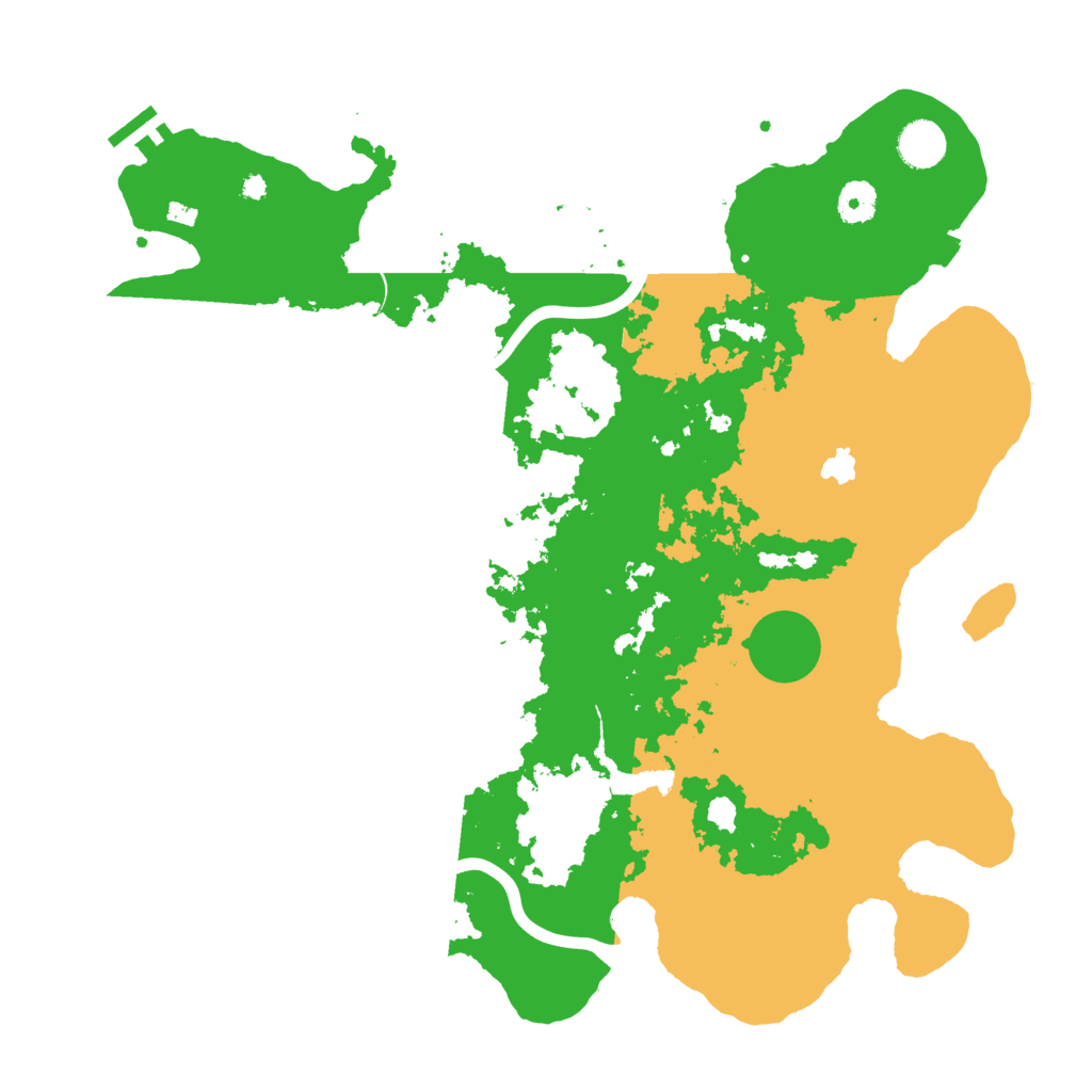 Biome Rust Map: Procedural Map, Size: 4000, Seed: 1521507419