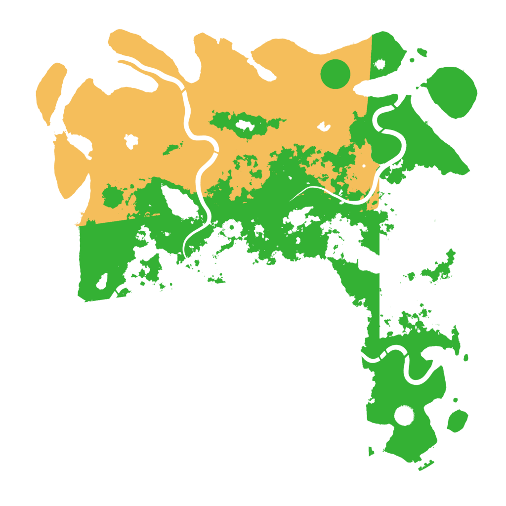 Biome Rust Map: Procedural Map, Size: 4500, Seed: 474847824