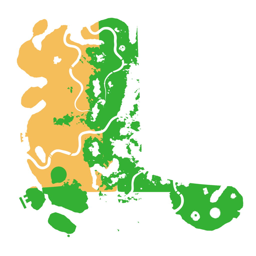 Biome Rust Map: Procedural Map, Size: 4250, Seed: 98126591