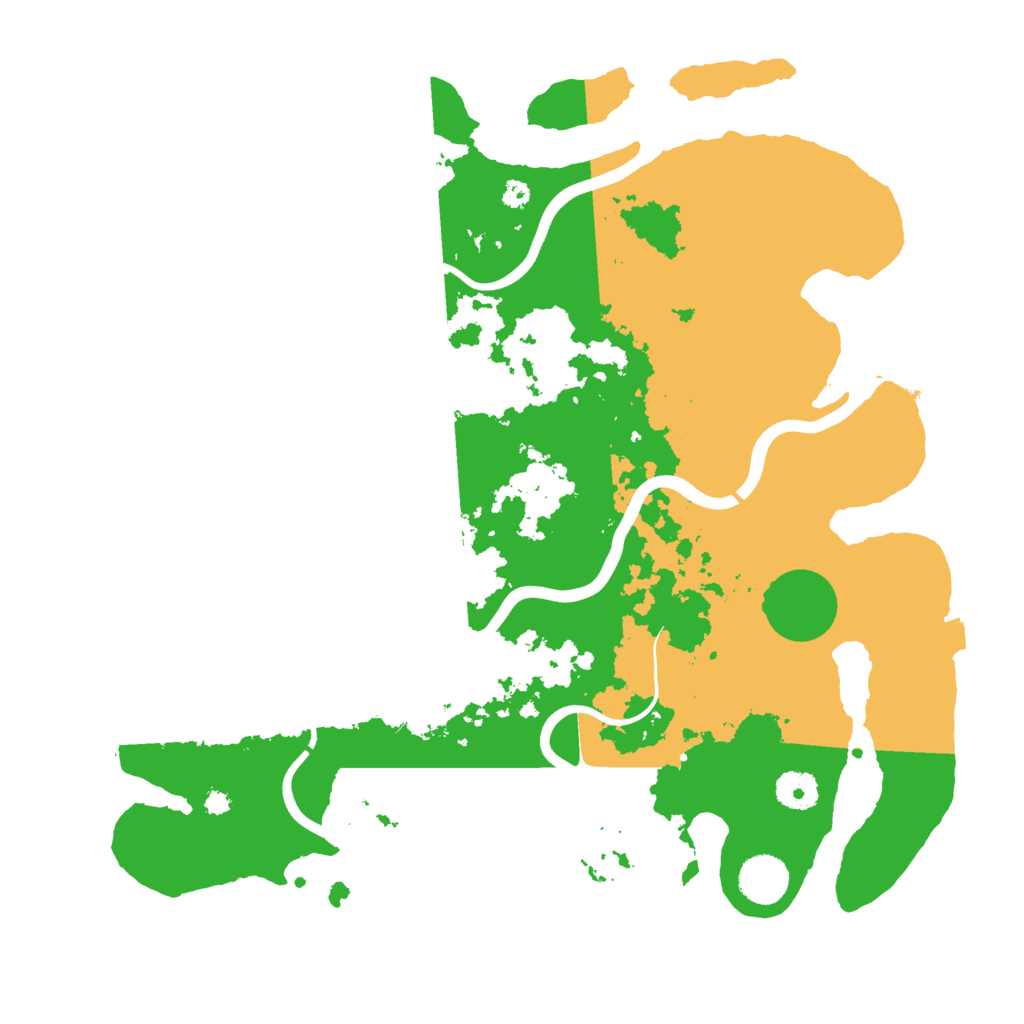 Biome Rust Map: Procedural Map, Size: 3750, Seed: 17254