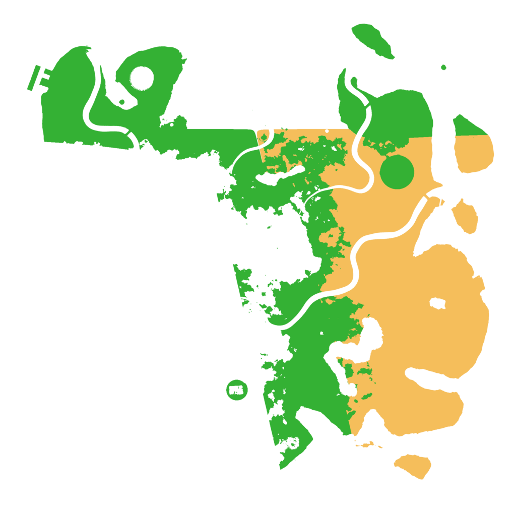 Biome Rust Map: Procedural Map, Size: 4000, Seed: 4320