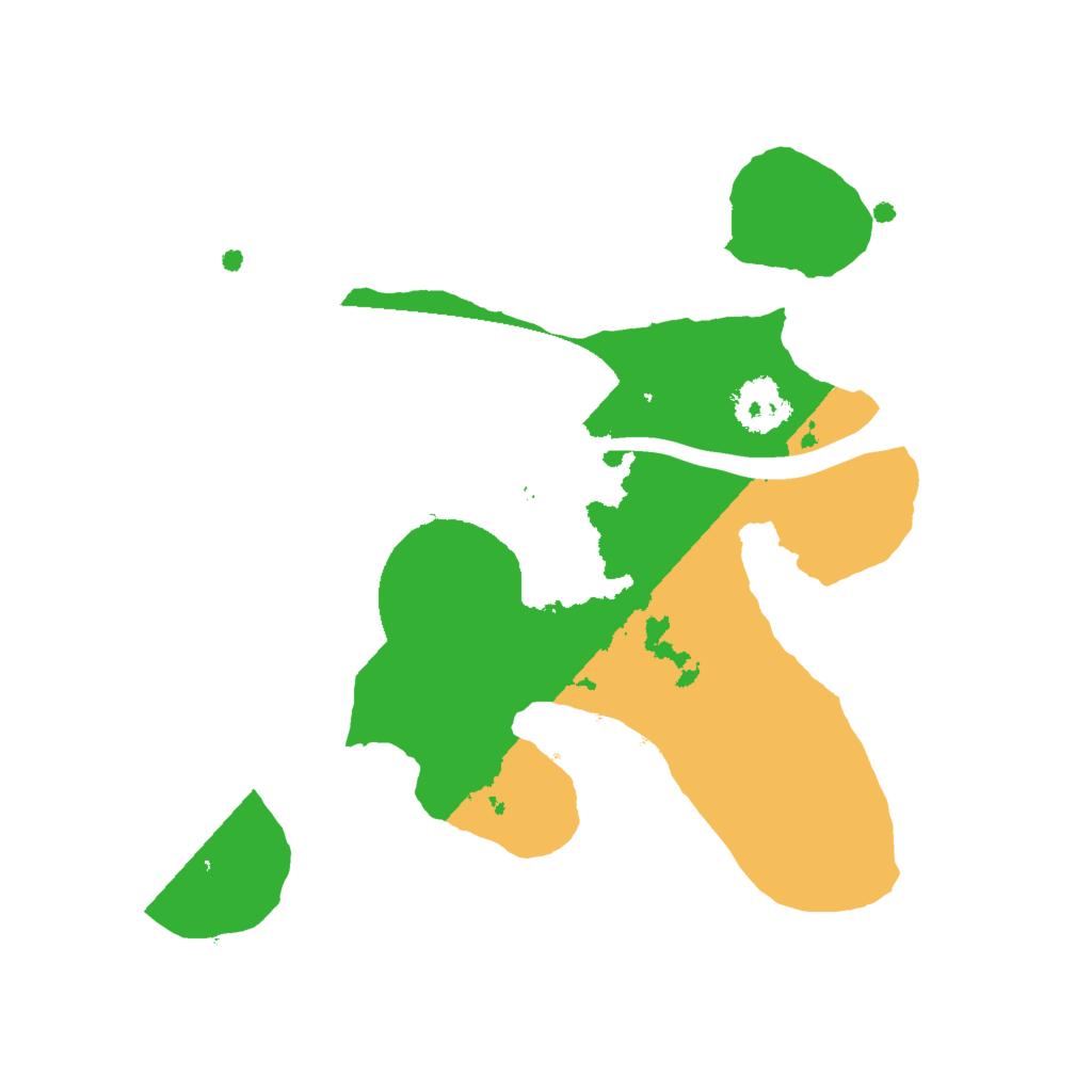 Biome Rust Map: Procedural Map, Size: 2047, Seed: 2