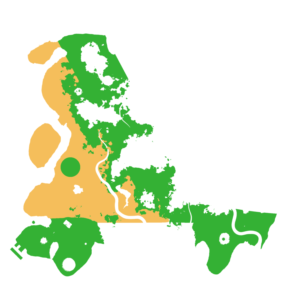 Biome Rust Map: Procedural Map, Size: 4000, Seed: 89105784