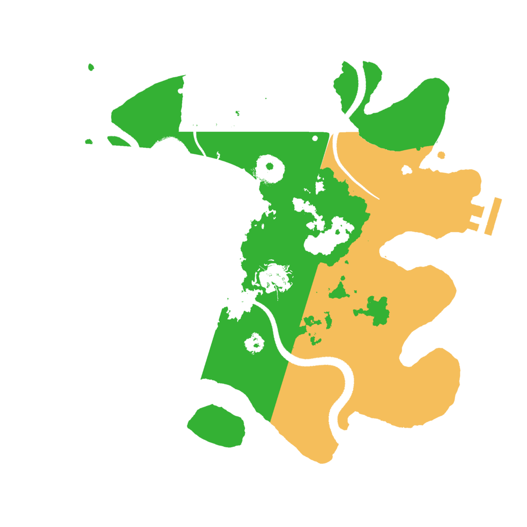Biome Rust Map: Procedural Map, Size: 2800, Seed: 819720538