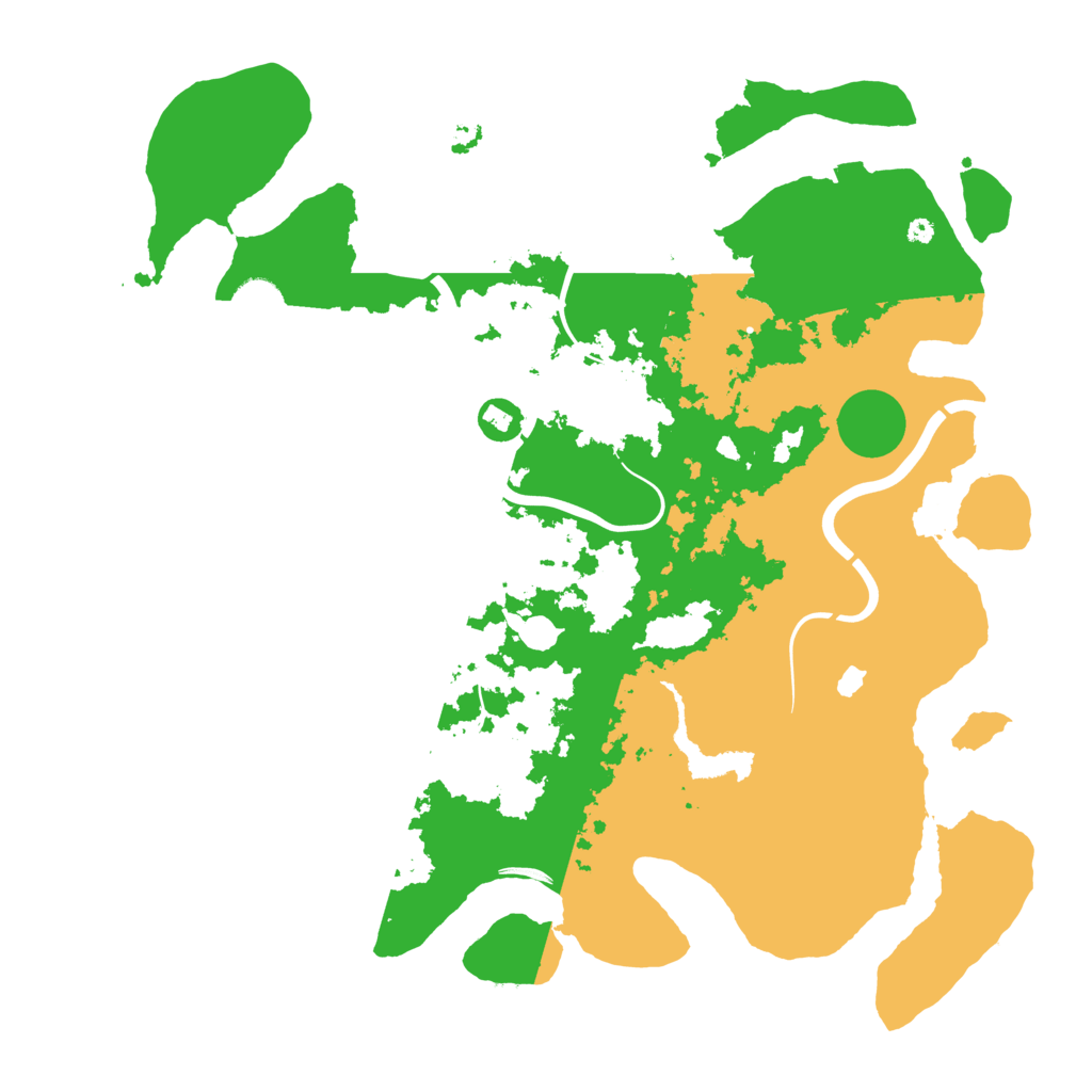 Biome Rust Map: Procedural Map, Size: 4250, Seed: 341212843