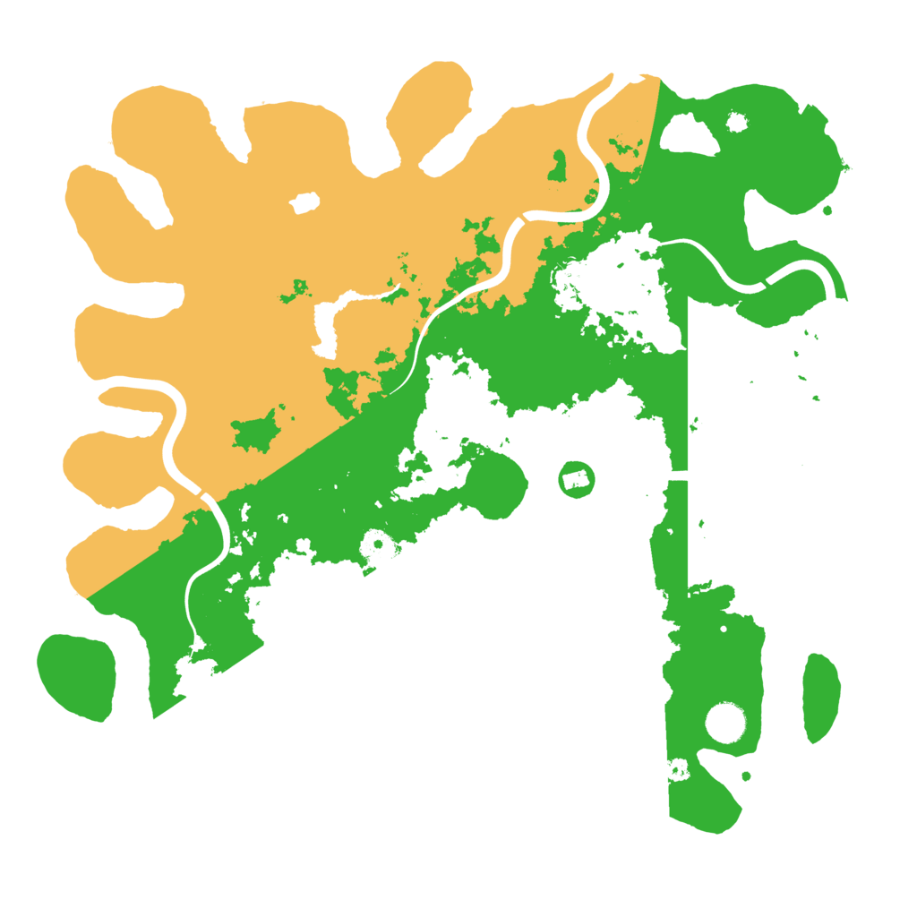 Biome Rust Map: Procedural Map, Size: 4000, Seed: 200491914