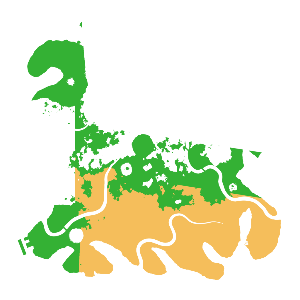 Biome Rust Map: Procedural Map, Size: 3750, Seed: 801439318
