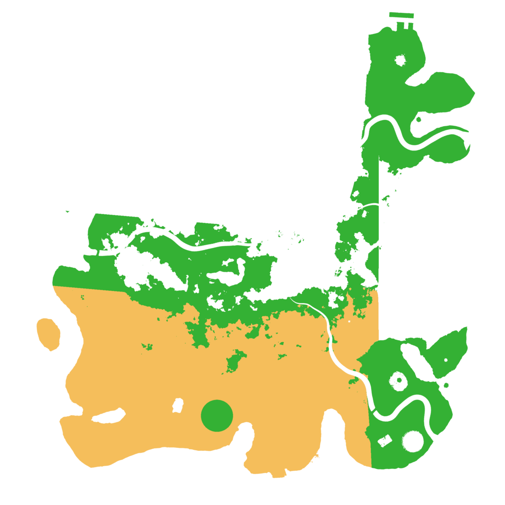 Biome Rust Map: Procedural Map, Size: 4175, Seed: 981653