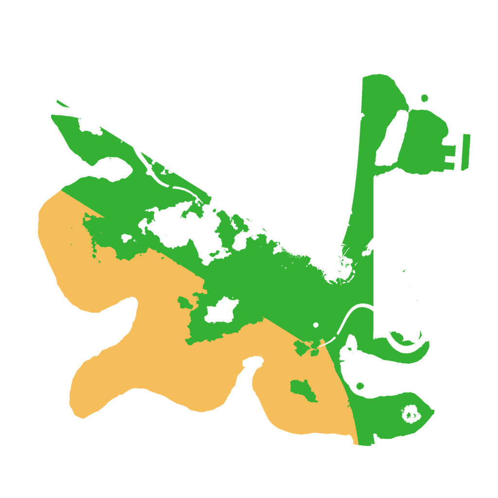 Biome Rust Map: Procedural Map, Size: 2750, Seed: 424508316