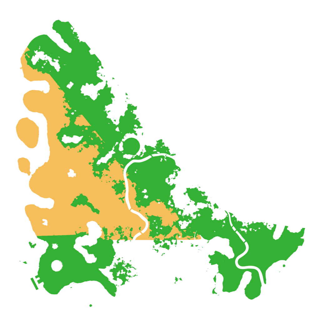 Biome Rust Map: Procedural Map, Size: 5000, Seed: 1798486352