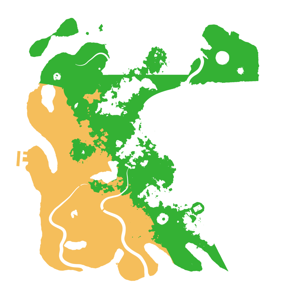 Biome Rust Map: Procedural Map, Size: 4000, Seed: 78978978