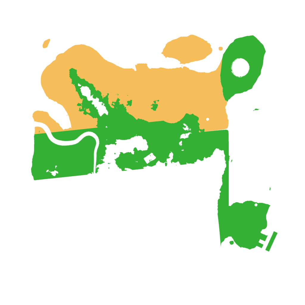 Biome Rust Map: Procedural Map, Size: 3000, Seed: 1101920069