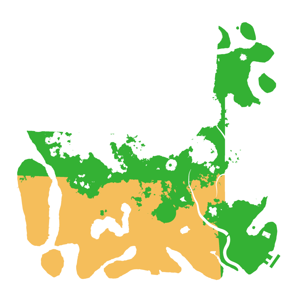 Biome Rust Map: Procedural Map, Size: 4000, Seed: 2143505294