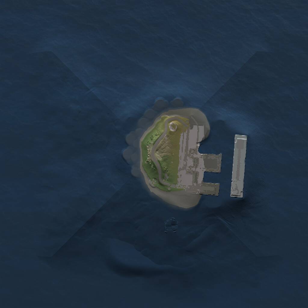 Rust Map: Procedural Map, Size: 1000, Seed: 513472890, 2 Monuments