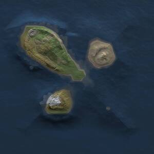 Thumbnail Rust Map: Procedural Map, Size: 1500, Seed: 45666, 1 Monuments