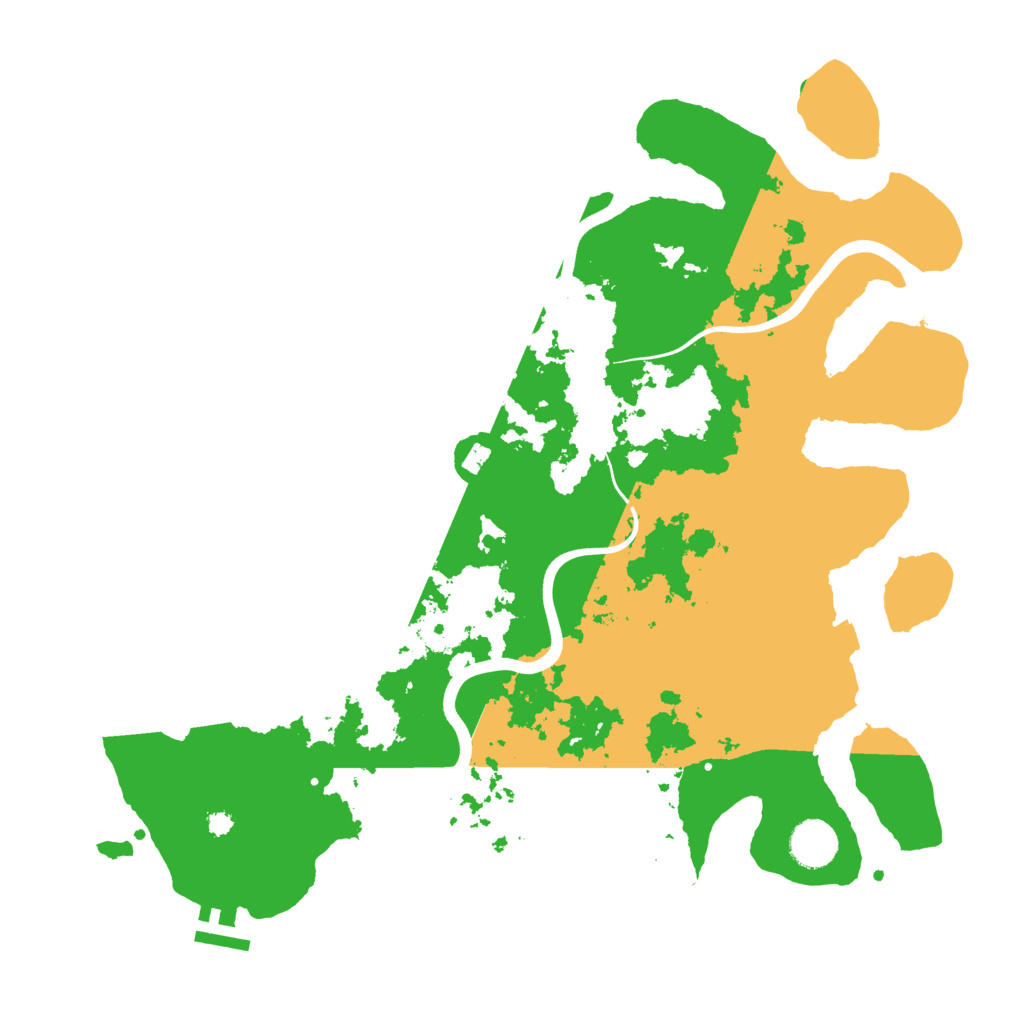 Biome Rust Map: Procedural Map, Size: 3750, Seed: 2619