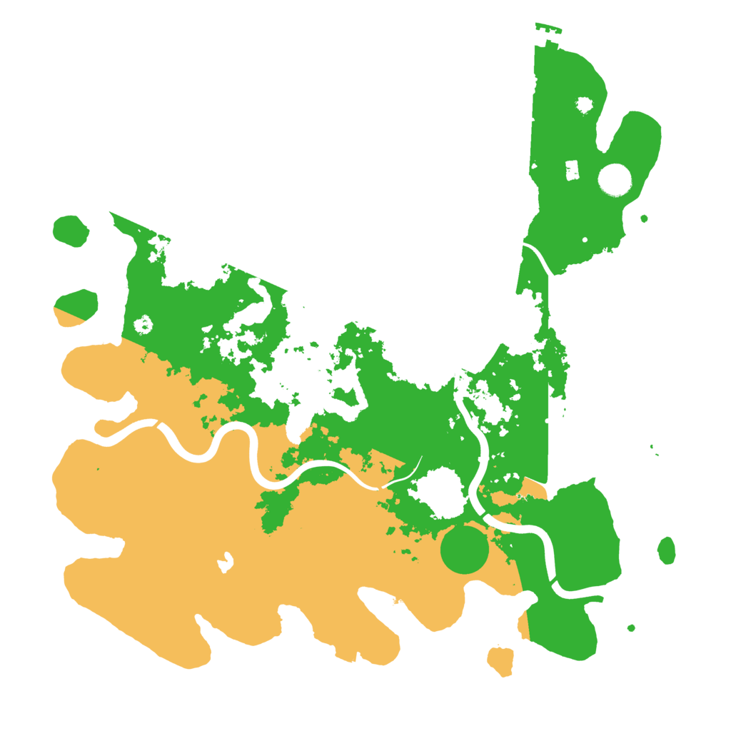 Biome Rust Map: Procedural Map, Size: 4000, Seed: 349438462