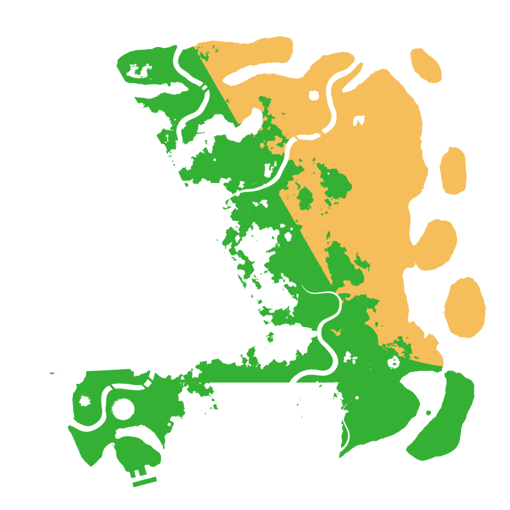 Biome Rust Map: Procedural Map, Size: 4250, Seed: 1570629834