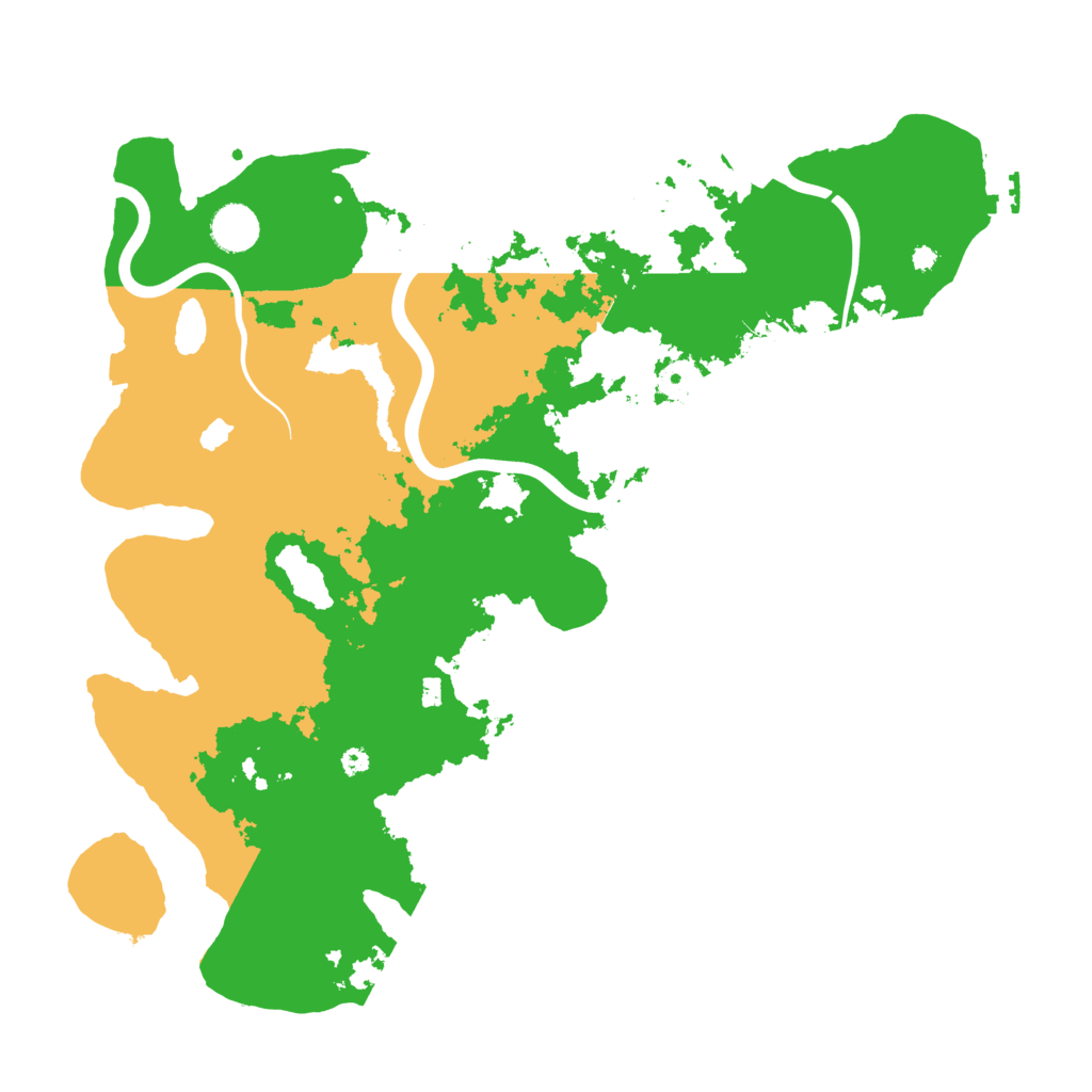Biome Rust Map: Procedural Map, Size: 4000, Seed: 932619589