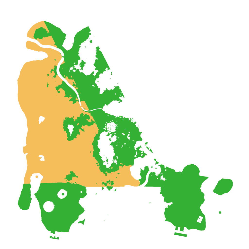 Biome Rust Map: Procedural Map, Size: 4000, Seed: 287535120